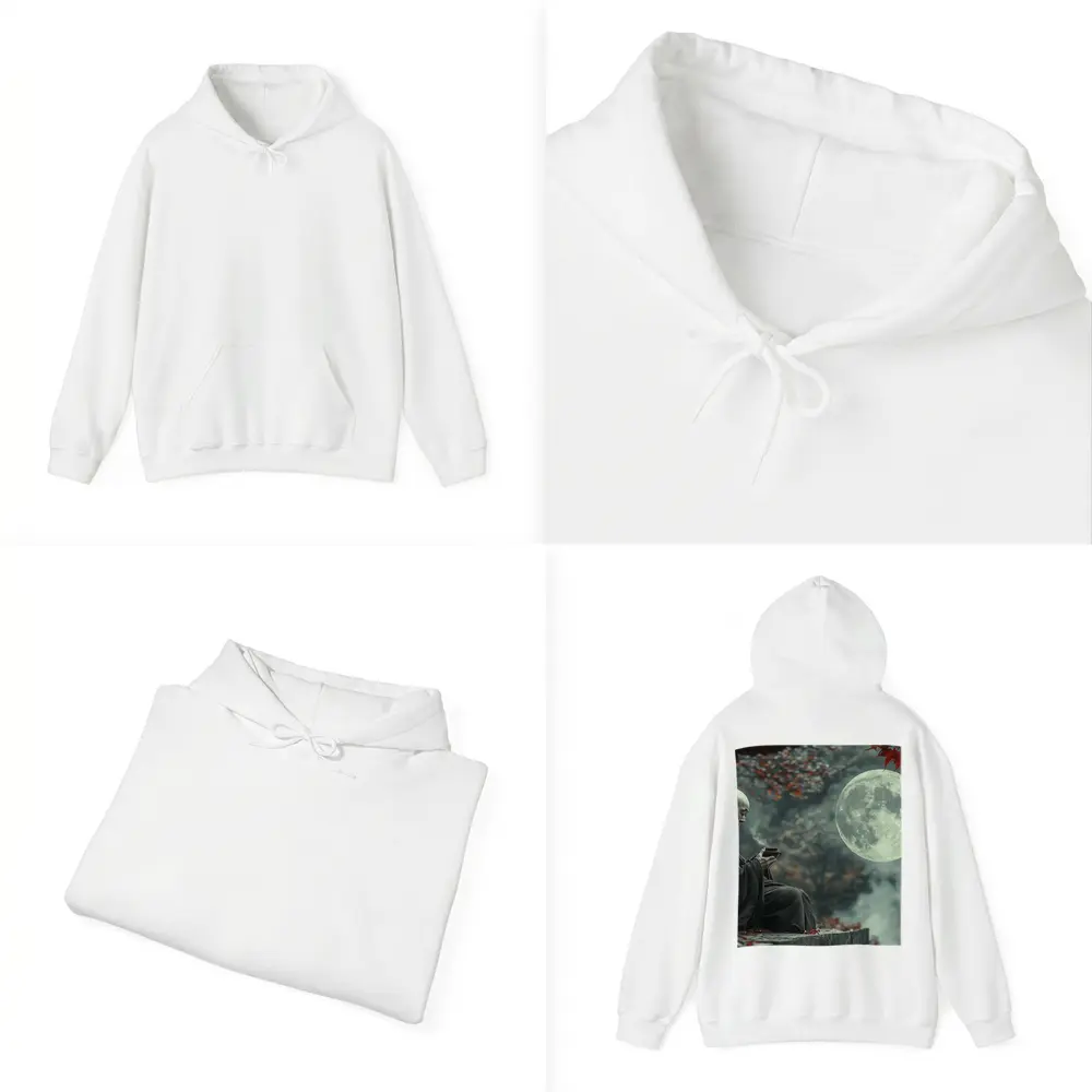 Zen Monk Tea Full Moon Red Maples – Hoodies