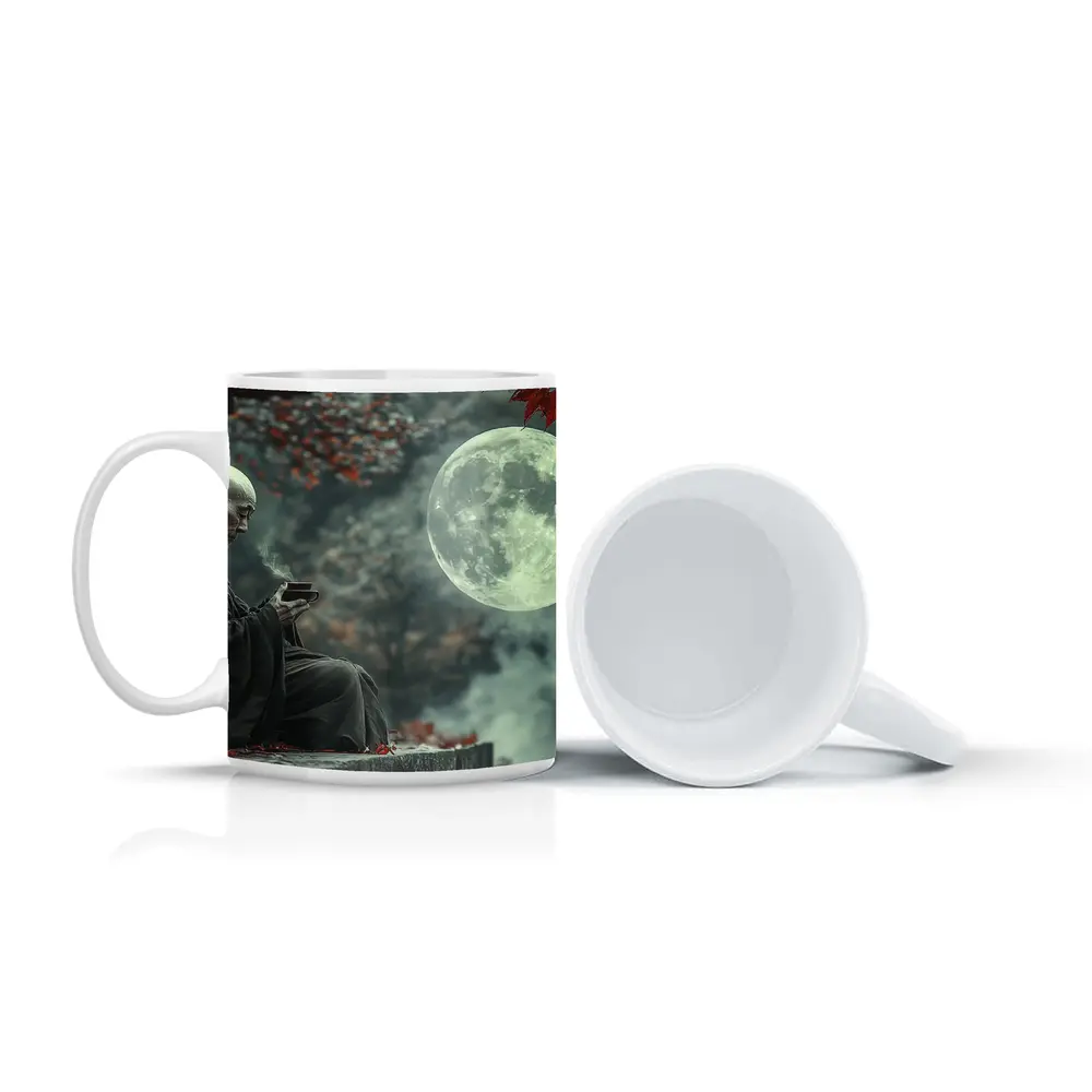 Zen Monk Tea Full Moon Red Maples – Mugs