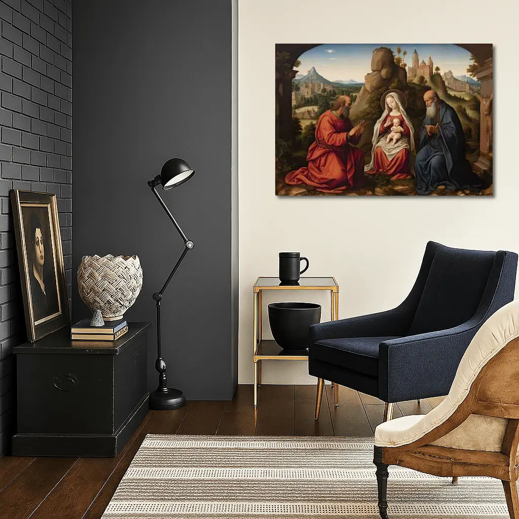 Renaissance Madonna and Child With Saints – Wall Art