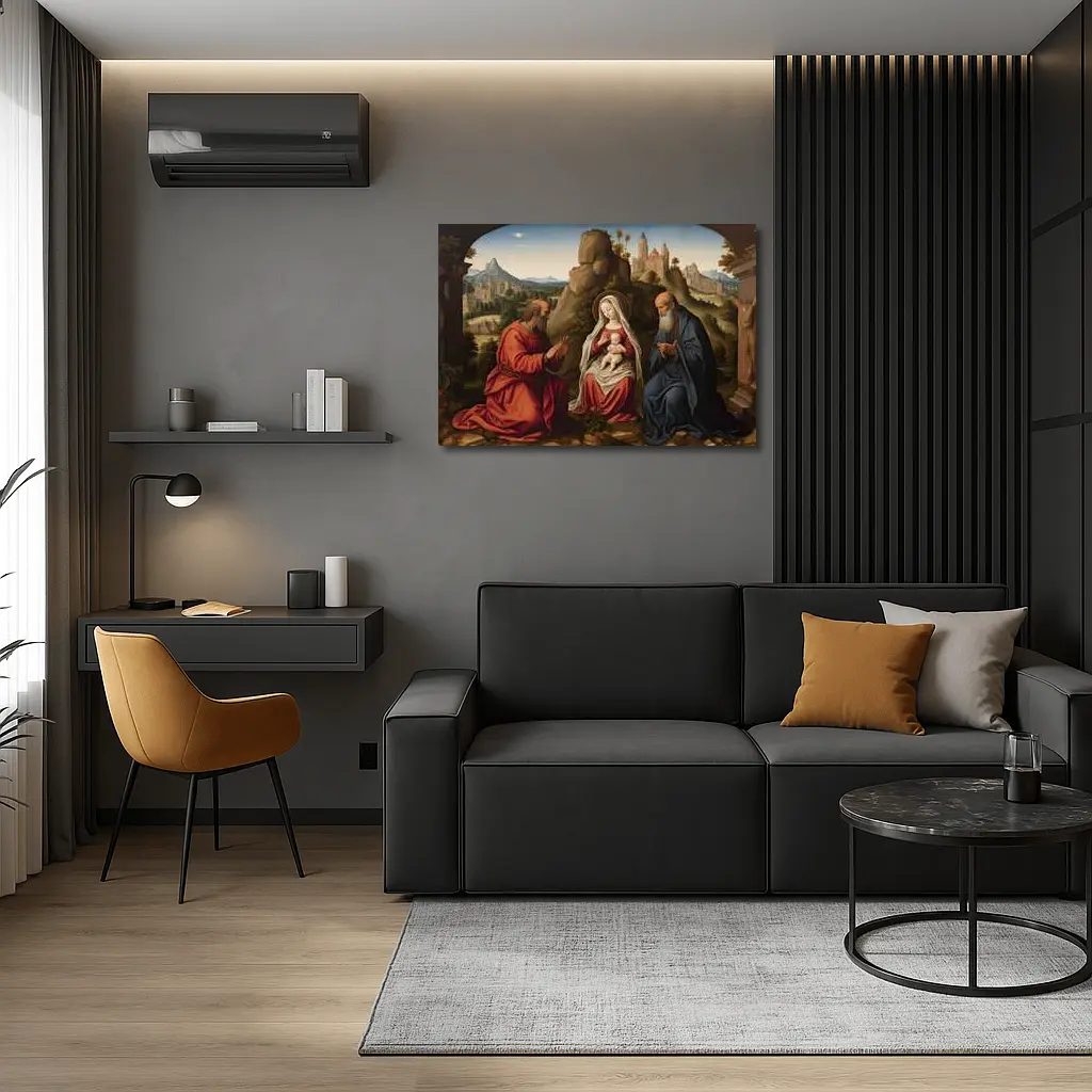 Renaissance Madonna and Child With Saints – Wall Art