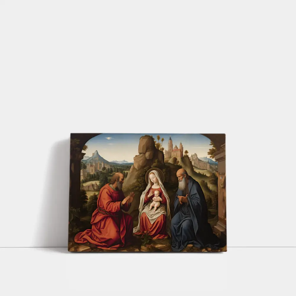 Renaissance Madonna and Child With Saints – Wall Art