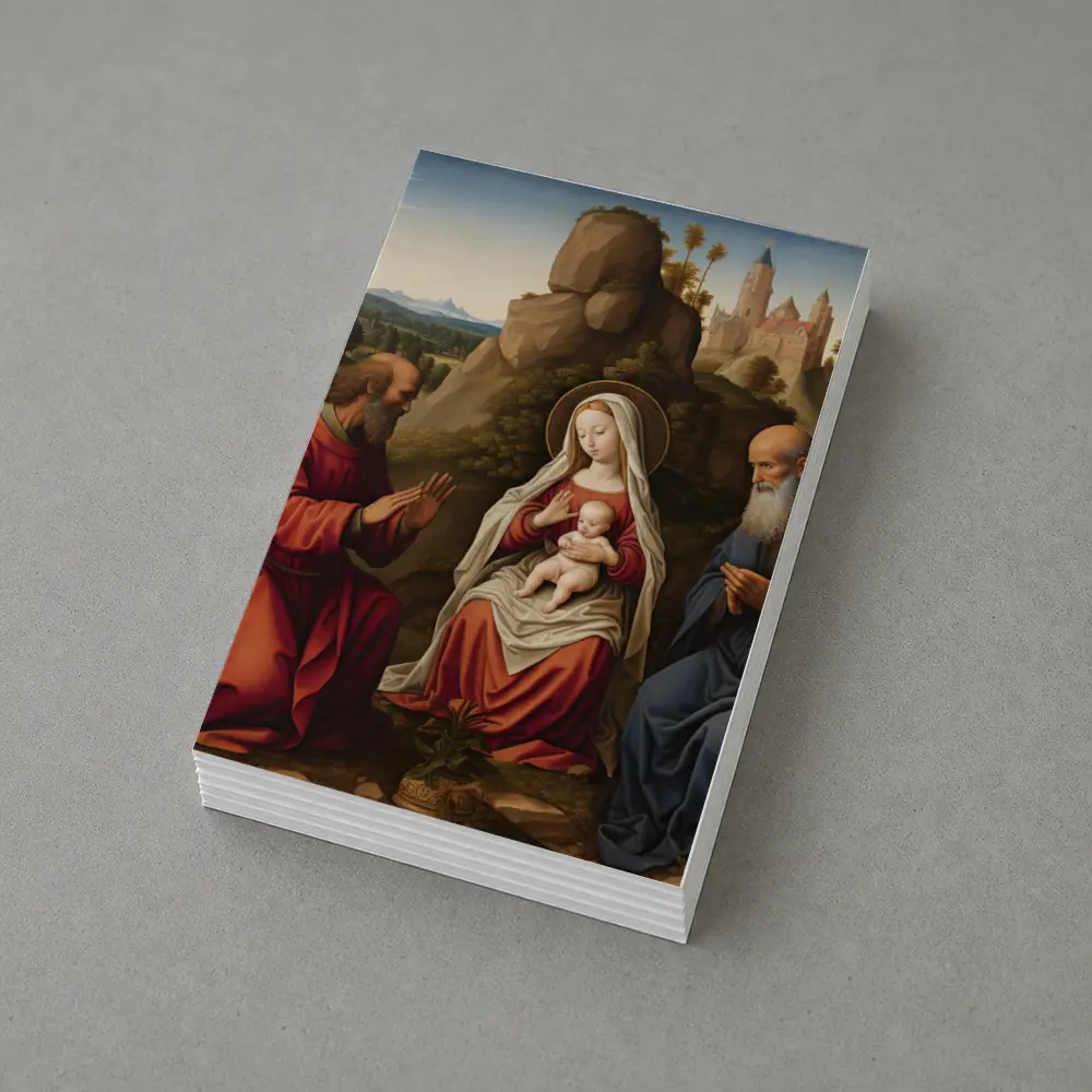 Renaissance Madonna and Child With Saints – Postcards