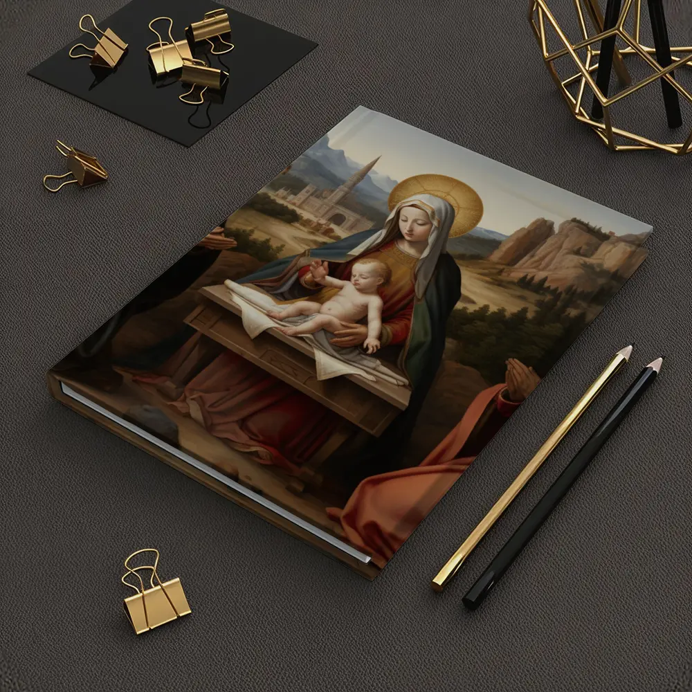 Madonna Child Saints Renaissance Religious Painting – Notebooks