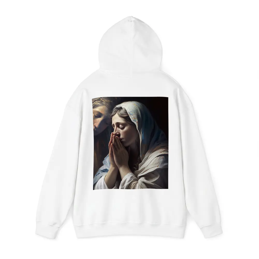 Praying Woman Classical Religious Painting Art – Hoodies