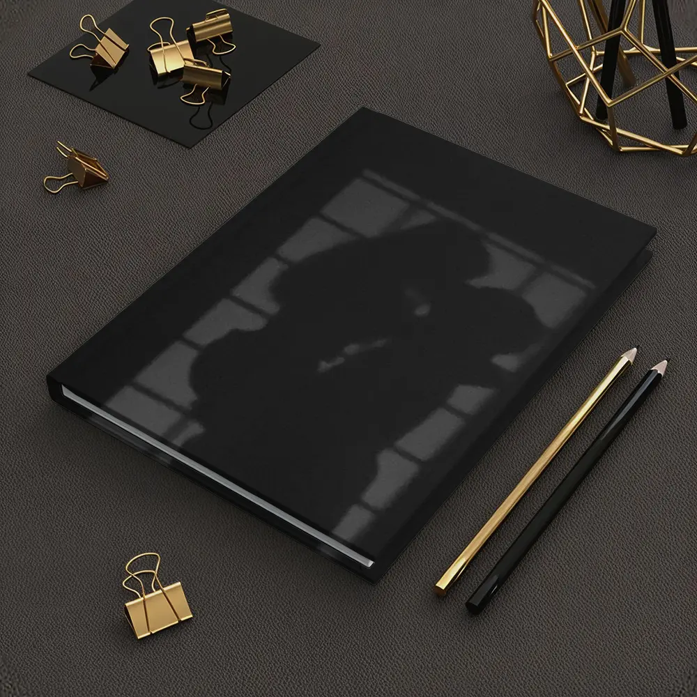 Couple Shadow Silhouette Dark Window Light – Notebooks