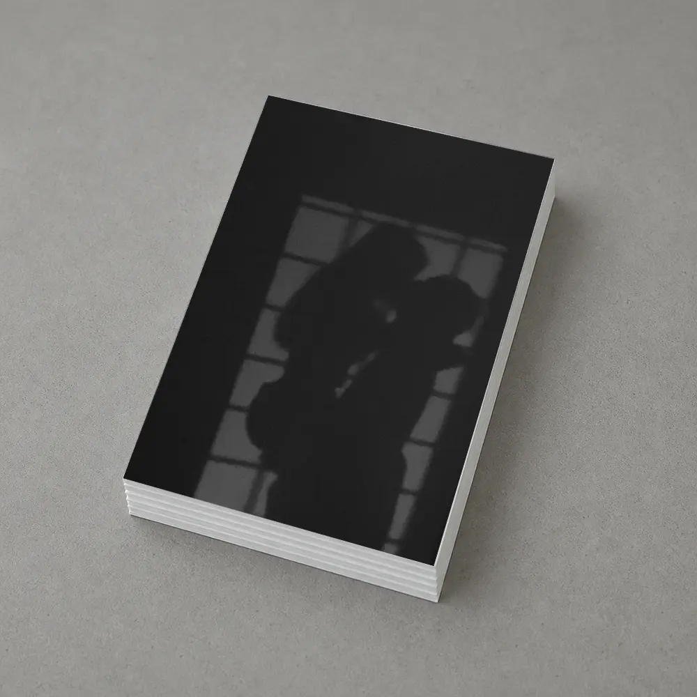 Couple Shadow Silhouette Dark Window Light – Postcards