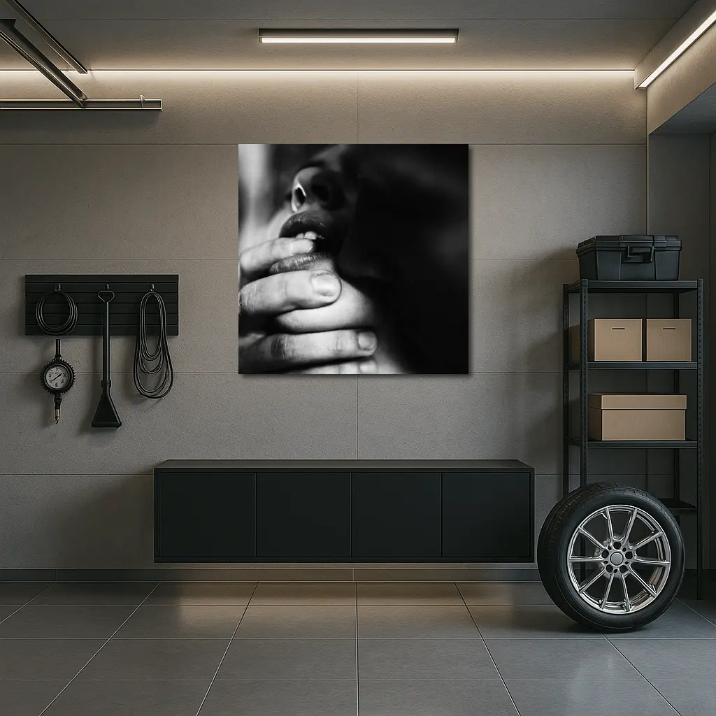 Black and White Intimate Hands Close Up – Wall Art
