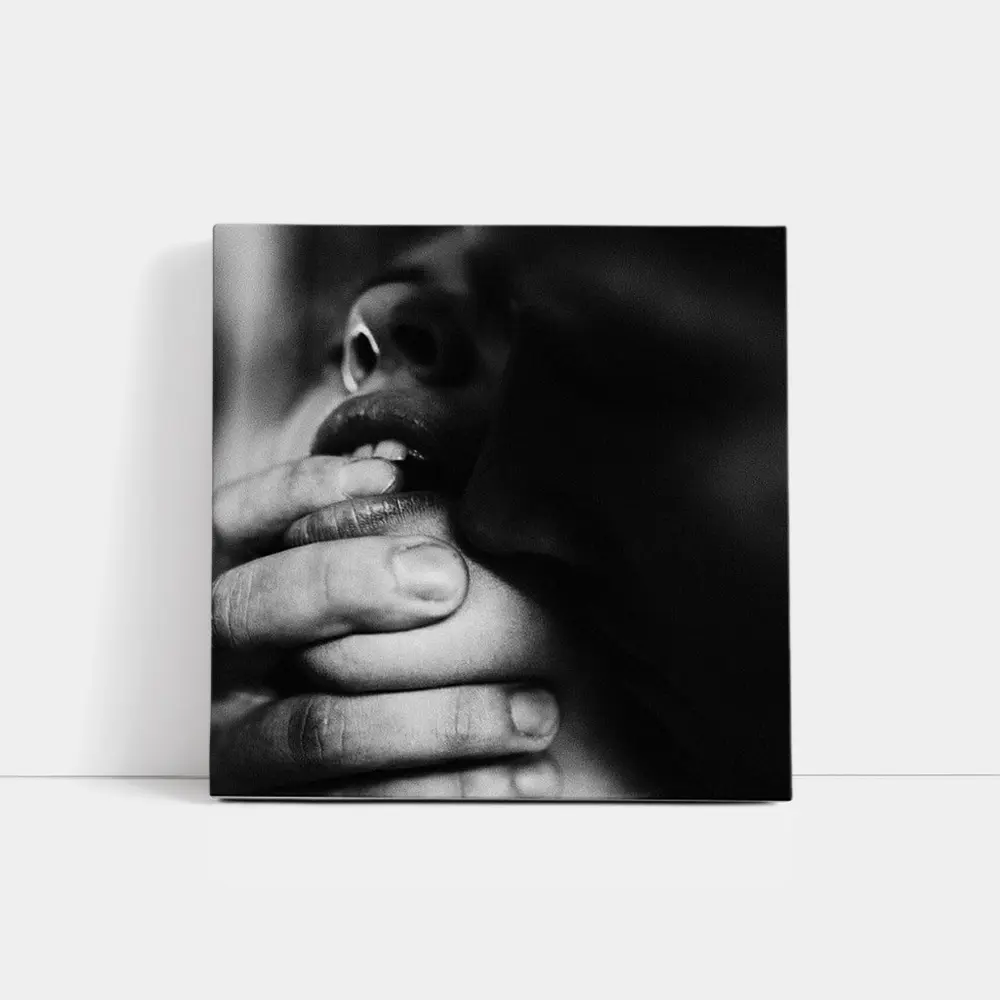 Black and White Intimate Hands Close Up – Wall Art