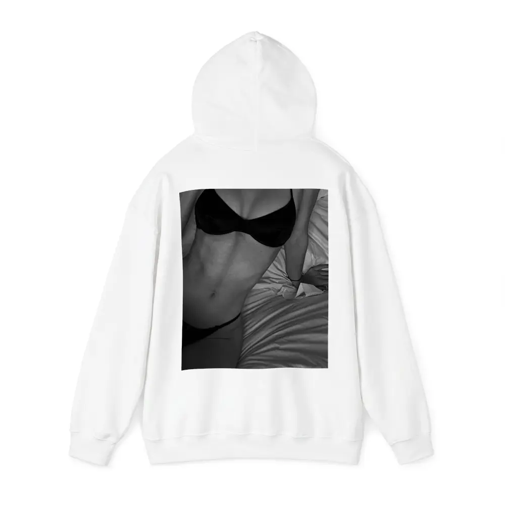 Black And White Woman Lingerie Bed Scene – Hoodies