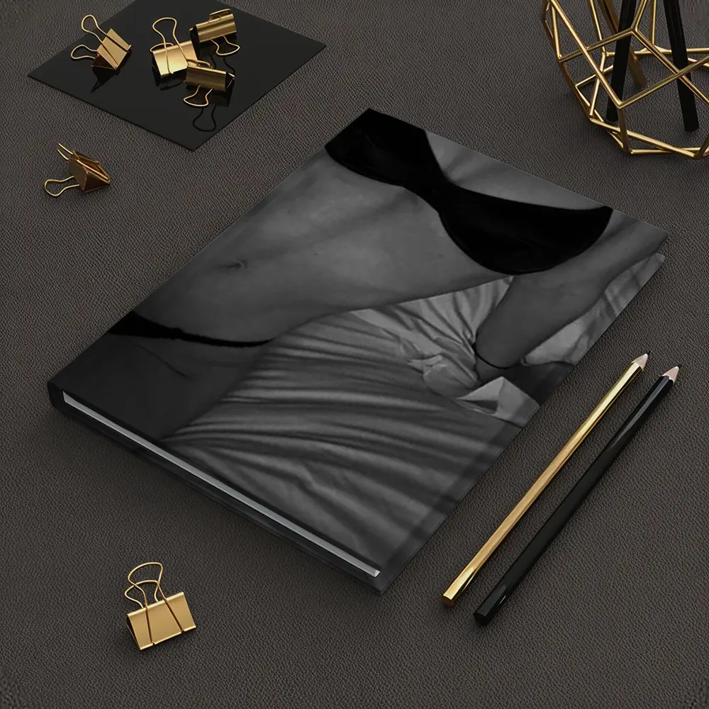 Black And White Woman Lingerie Bed Scene – Notebooks