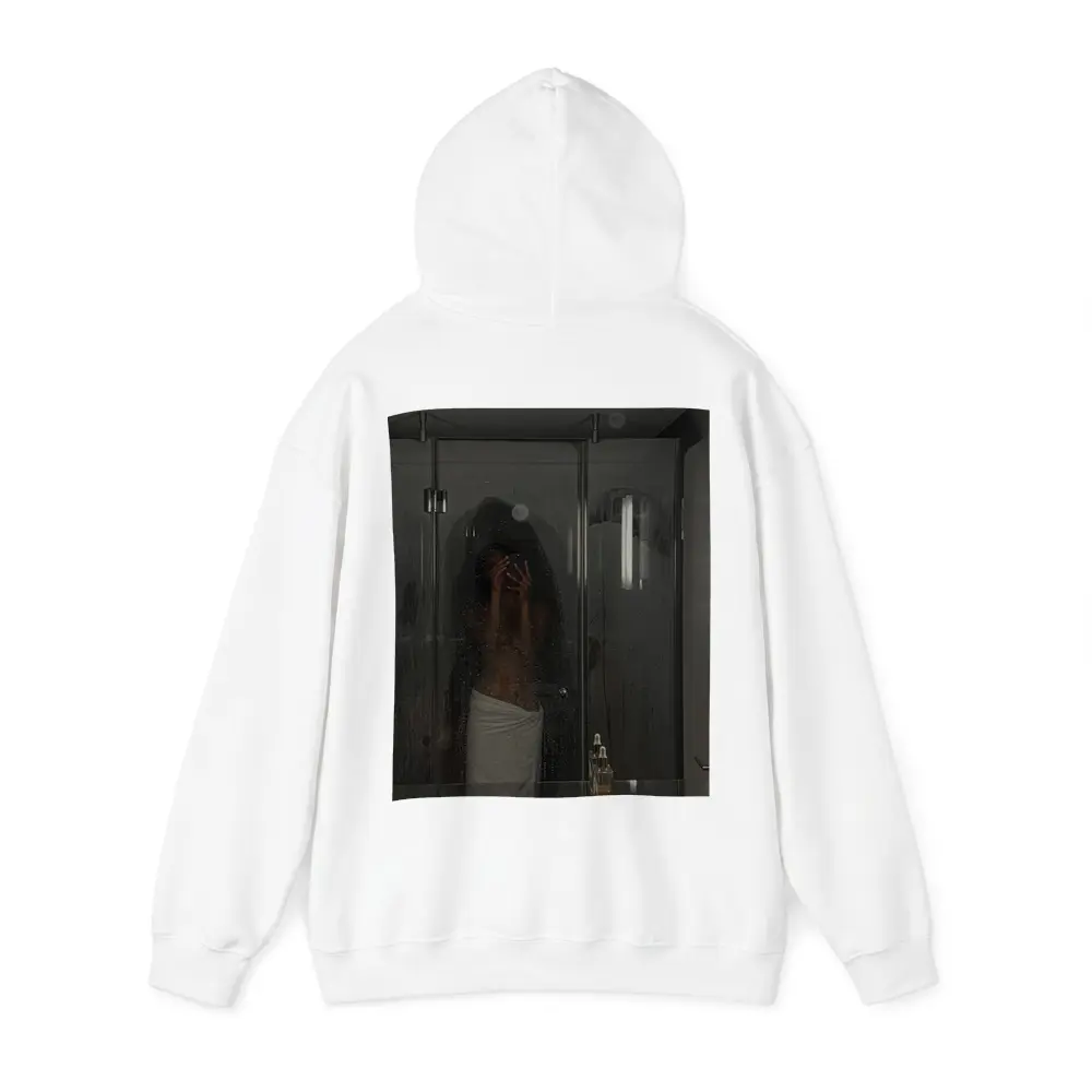 Woman in Towel Steamy Bathroom Mirror – Hoodies