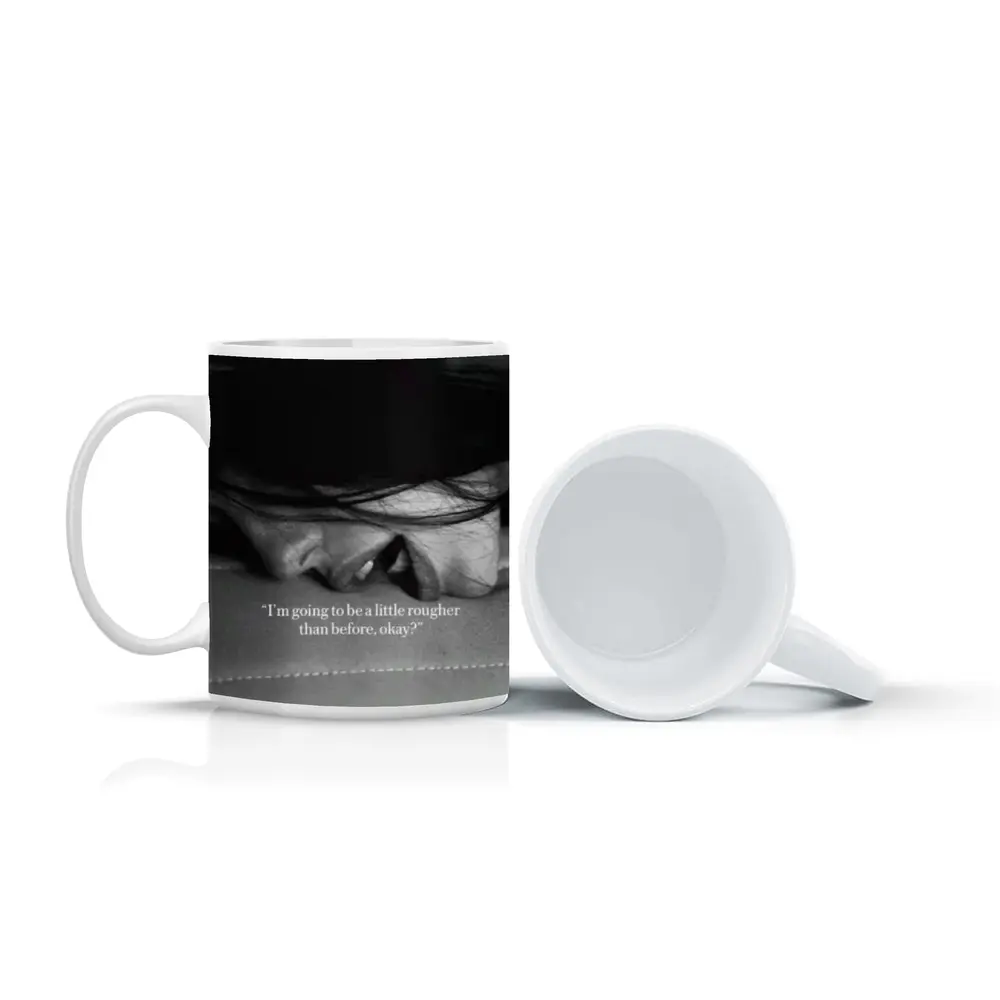 Intimate Black and White Romantic Couple Close – Mugs