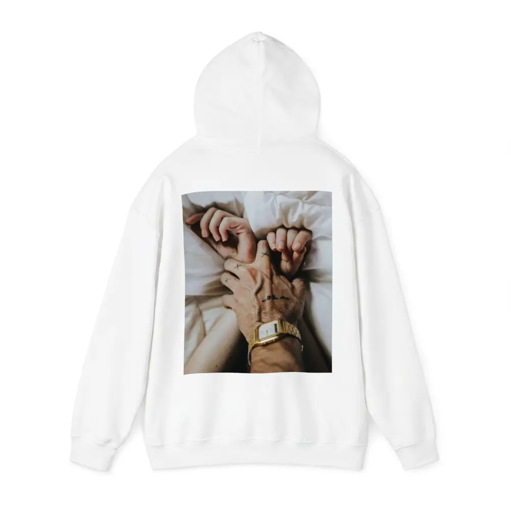 Couple Holding Hands Gold Watch Tattoos – Hoodies