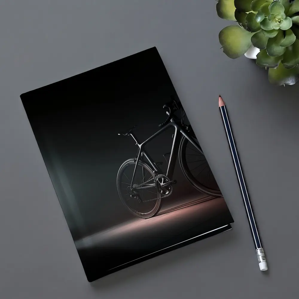 Road Bike Dark Moody Underground Tunnel Light – Notebooks