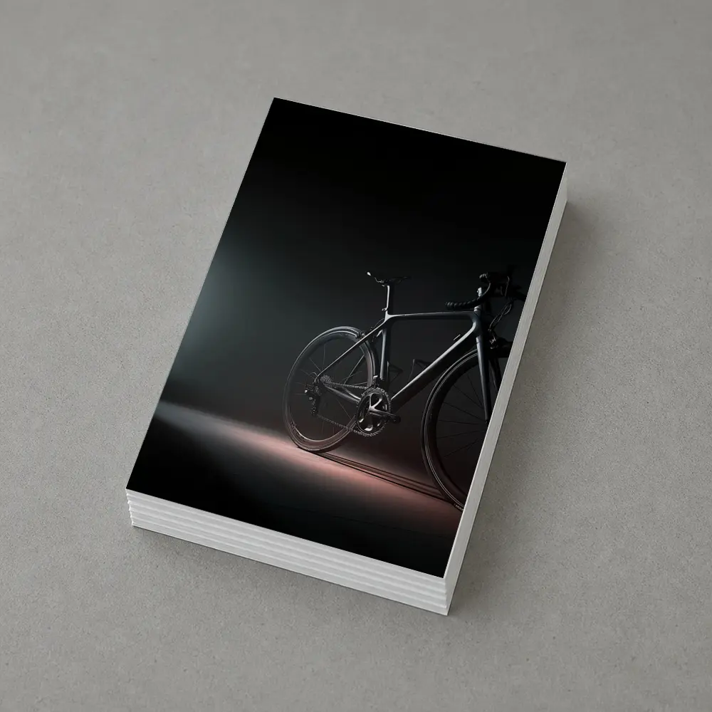 Road Bike Dark Moody Underground Tunnel Light – Postcards