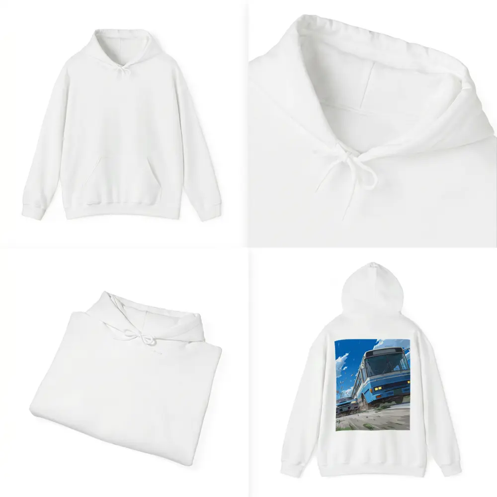 Anime Bus and Car High Speed Chase – Hoodies