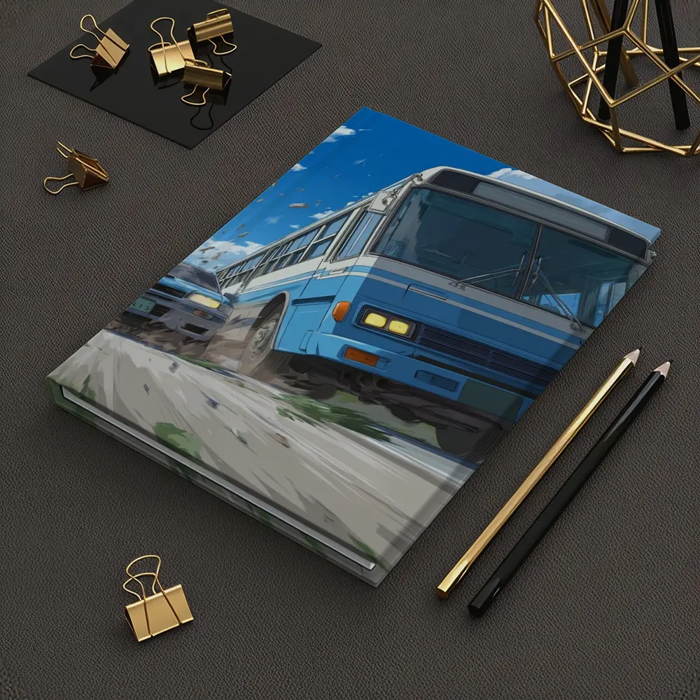 Anime Bus and Car High Speed Chase – Notebooks