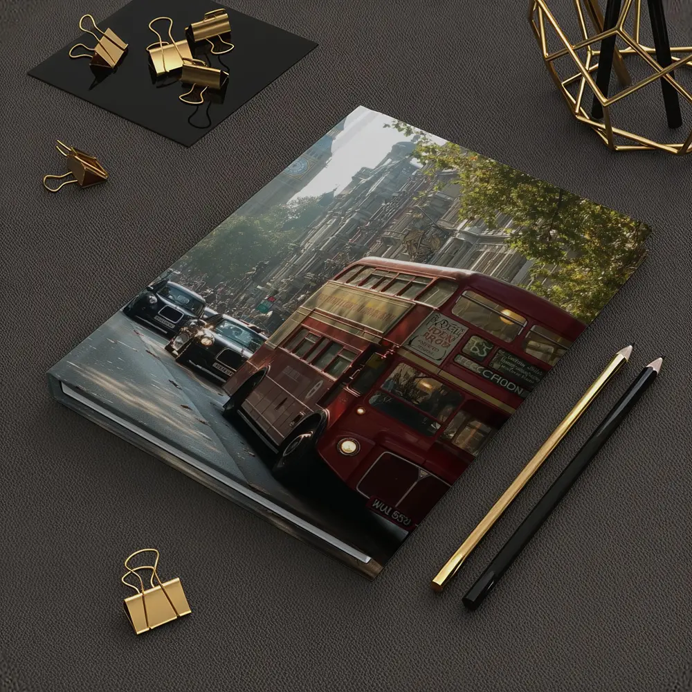Red Double Decker Bus London Big Ben – Notebooks