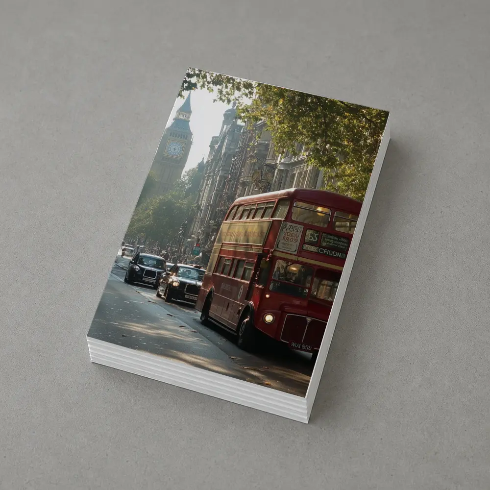 Red Double Decker Bus London Big Ben – Postcards