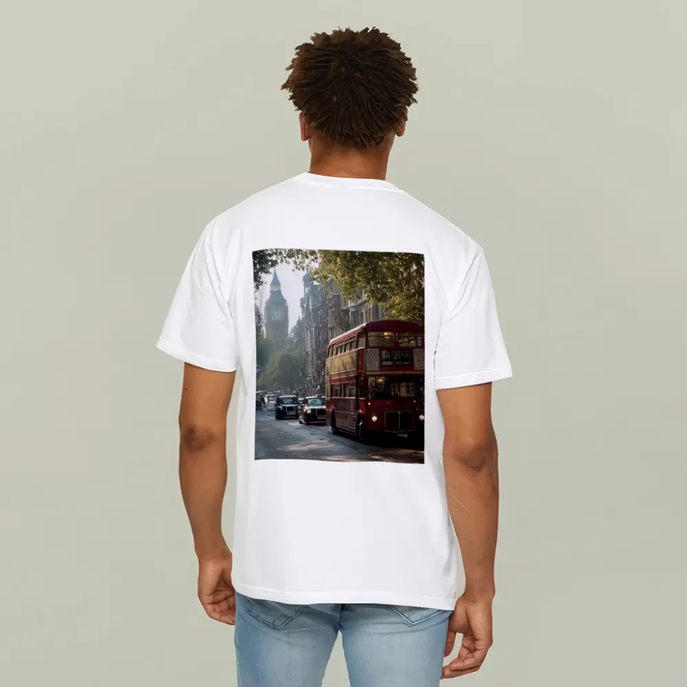 Red Double Decker Bus London Big Ben – T-Shirts
