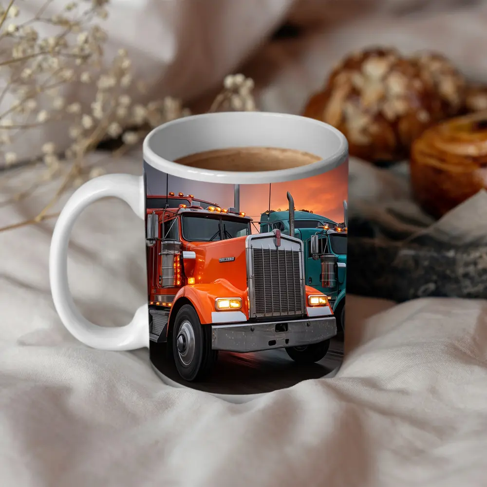 Kenworth Trucks Racing Desert Mountain Highway – Mugs