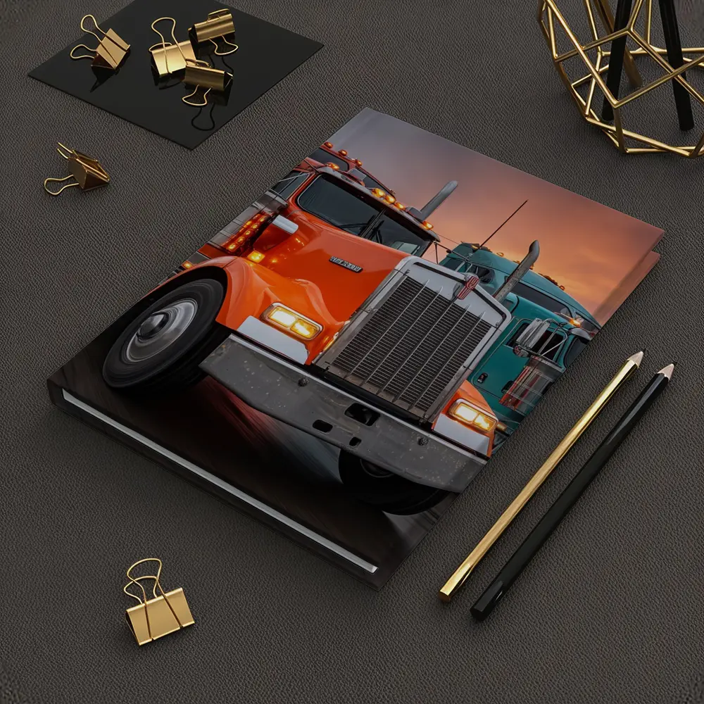 Kenworth Trucks Racing Desert Mountain Highway – Notebooks
