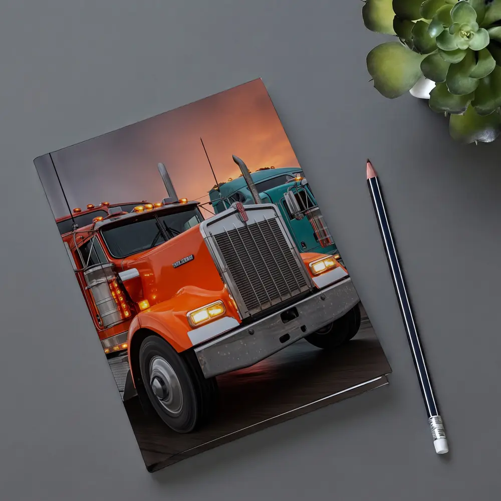 Kenworth Trucks Racing Desert Mountain Highway – Notebooks