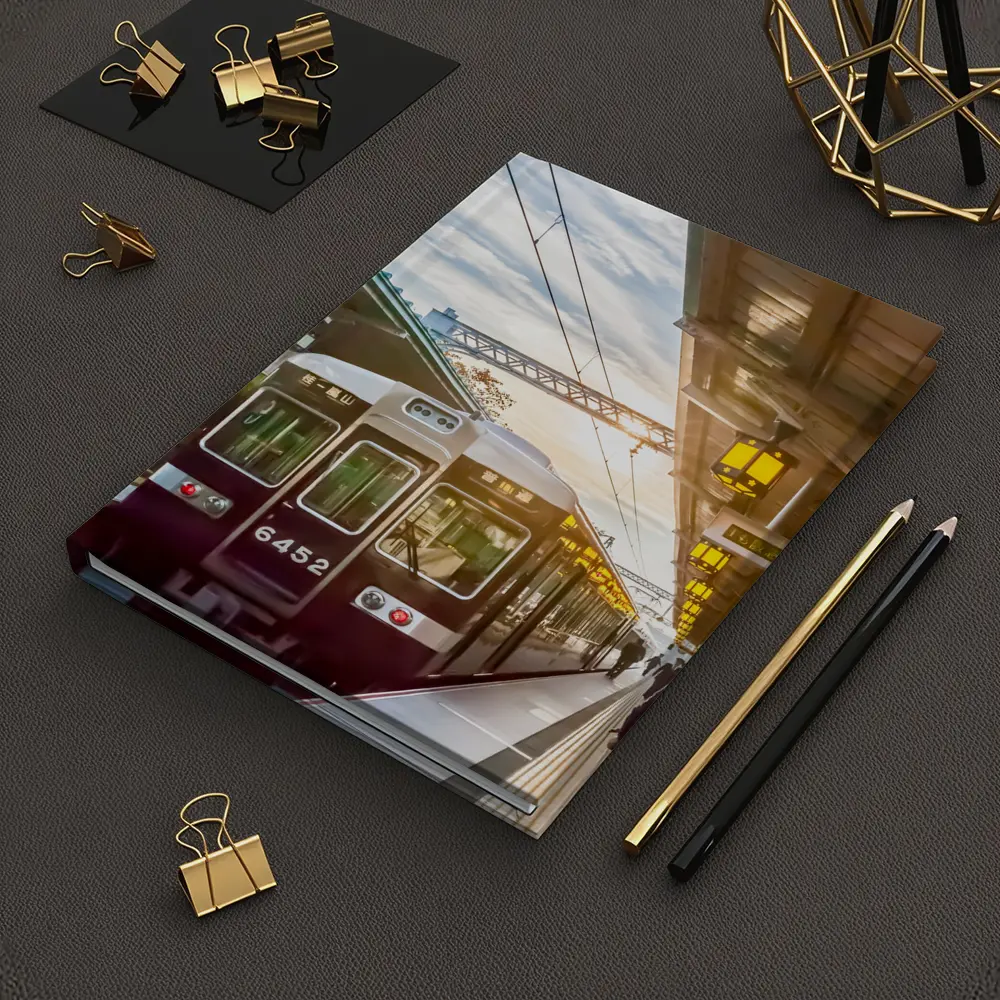 Arashiyama Train Station Platform Kyoto Japan – Notebooks