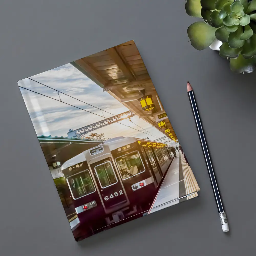 Arashiyama Train Station Platform Kyoto Japan – Notebooks