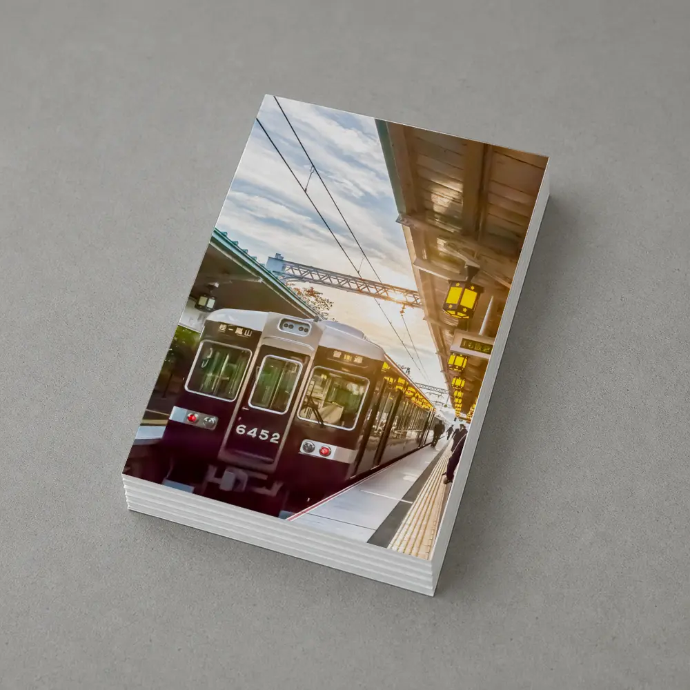 Arashiyama Train Station Platform Kyoto Japan – Postcards