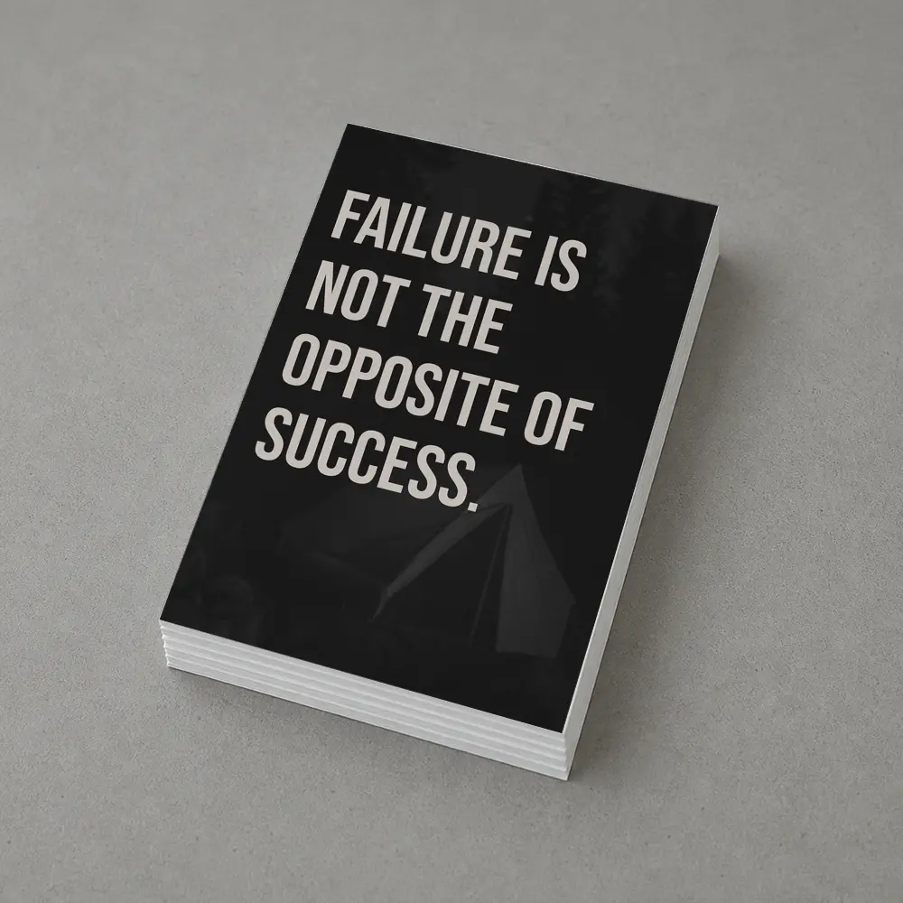 Failure Is Not The Opposite Of Success – Postcards