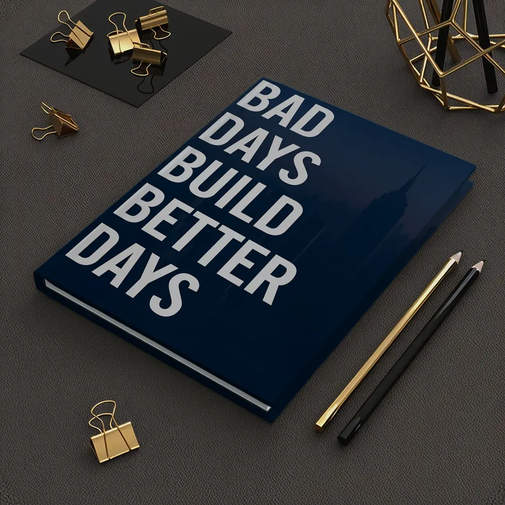 Bad Days Build Better Days City Skyline – Notebooks