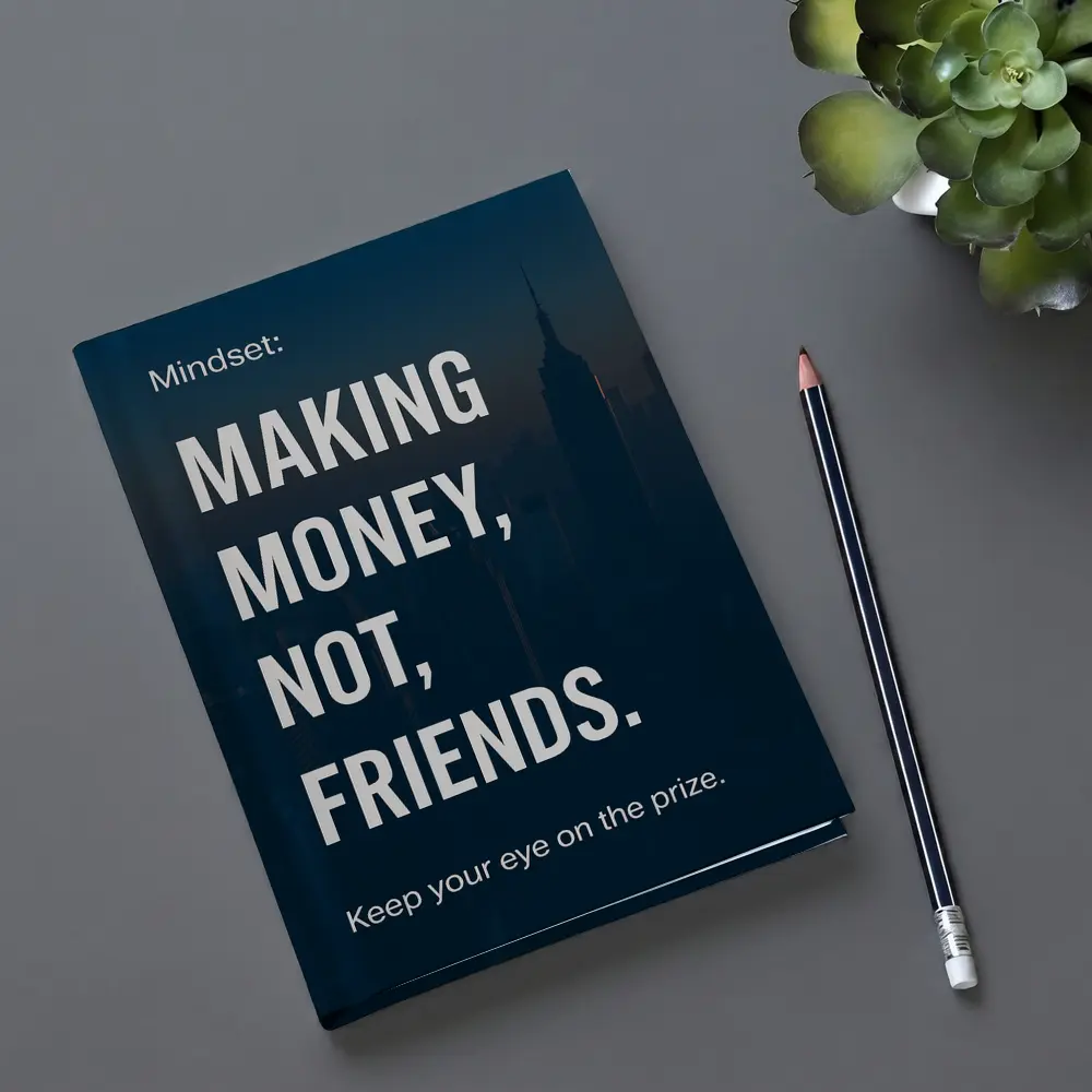 Making Money Not Friends Mindset City – Notebooks