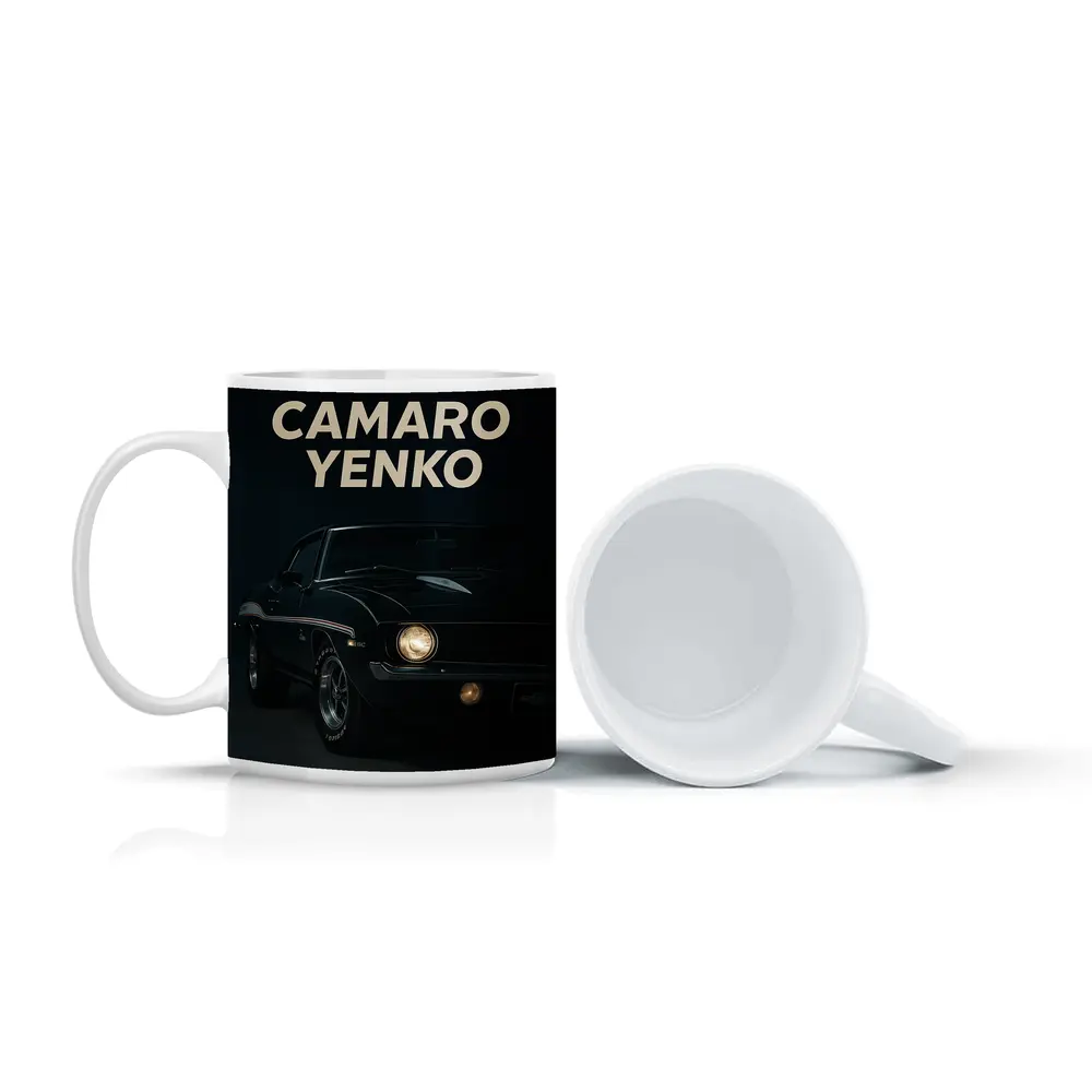 Chevrolet Camaro Yenko Classic Muscle Car Dark – Mugs