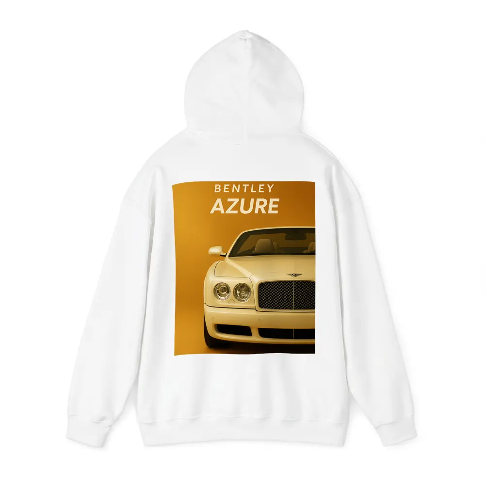 Bentley Azure Luxury Car Gold Background – Hoodies