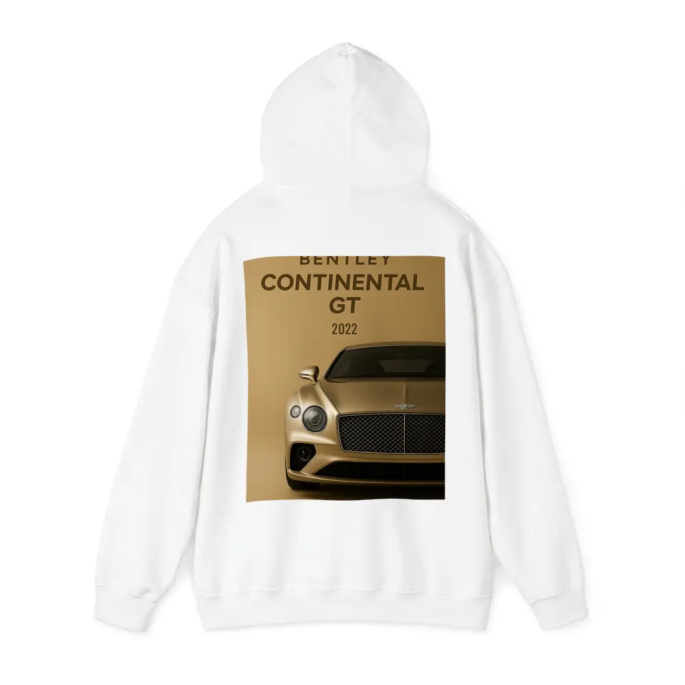 Bentley Continental GT Gold Beige Background – Hoodies