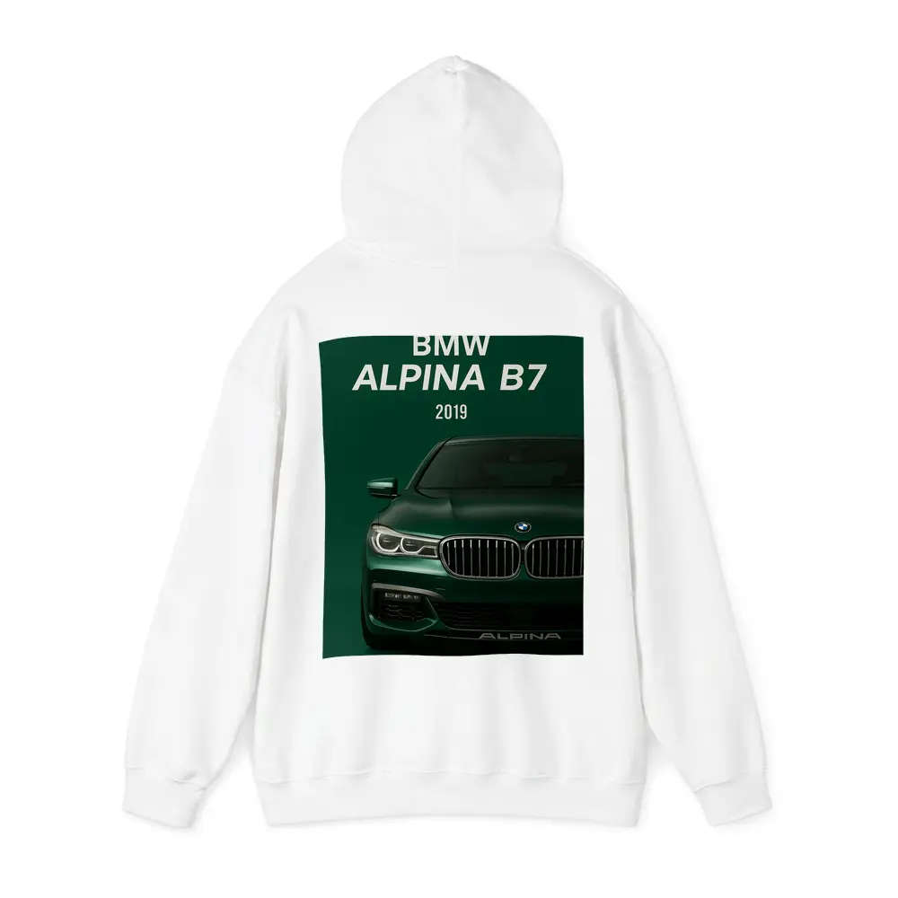 BMW Alpina B7 Green Front View – Hoodies