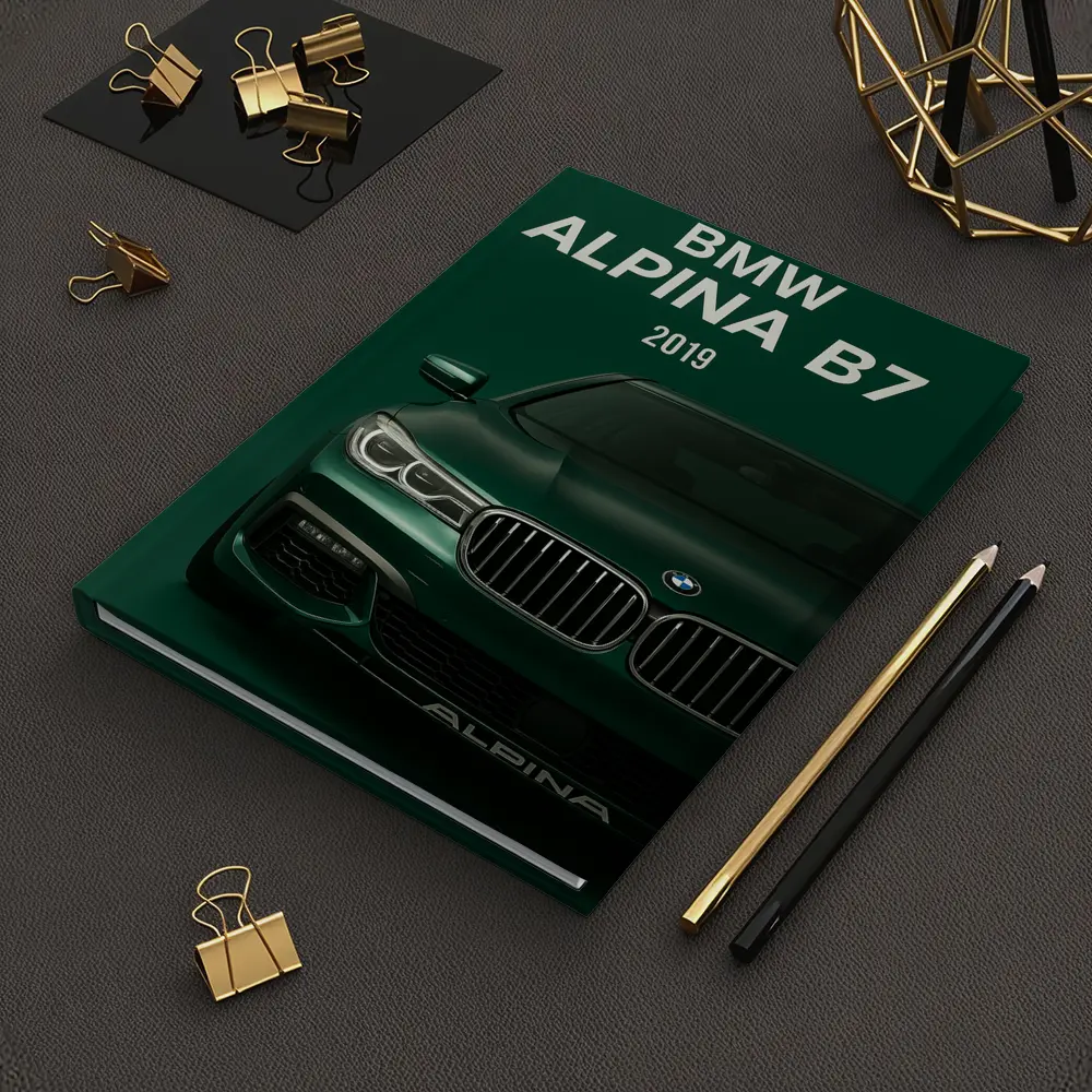BMW Alpina B7 Green Front View – Notebooks