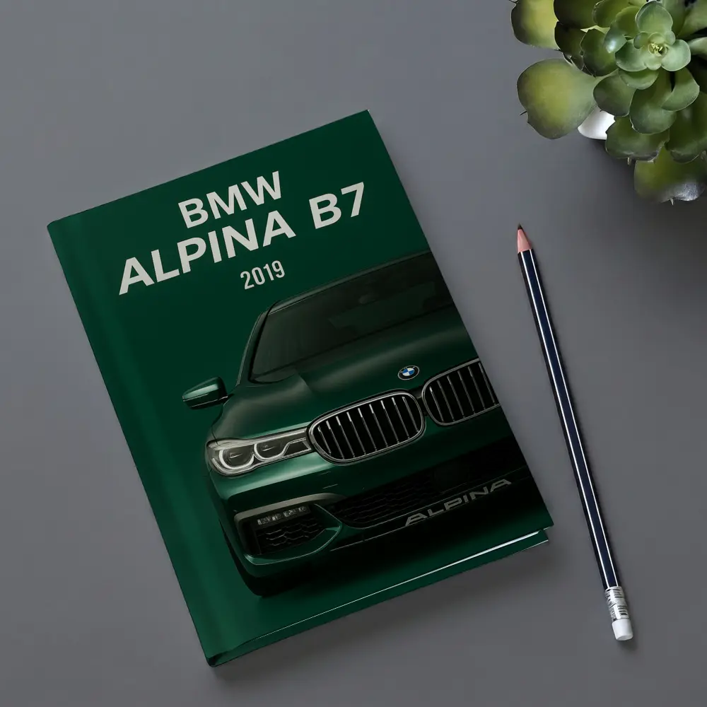 BMW Alpina B7 Green Front View – Notebooks
