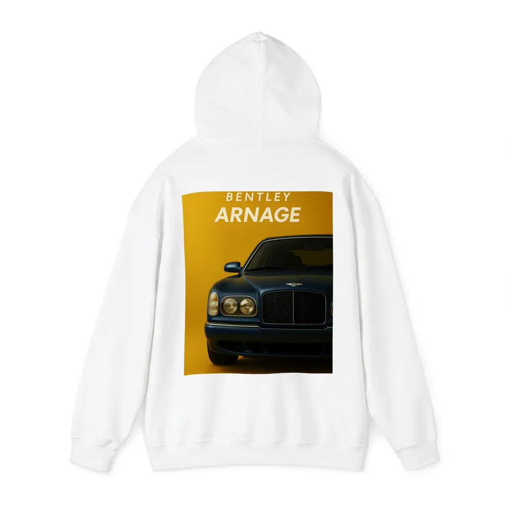 Bentley Arnage Deep Blue On Yellow – Hoodies