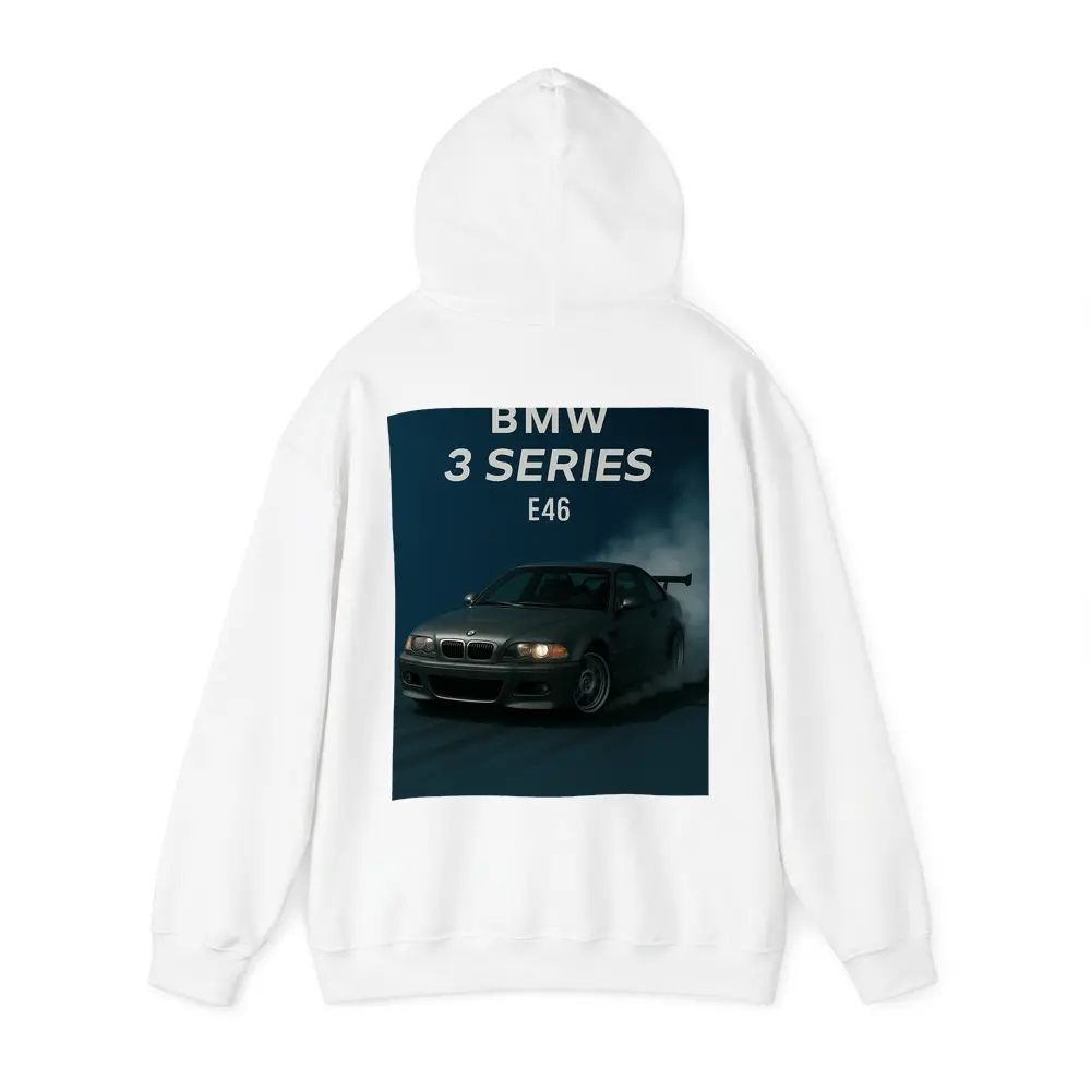 BMW 3 Series E46 Dark Smoky Background – Hoodies