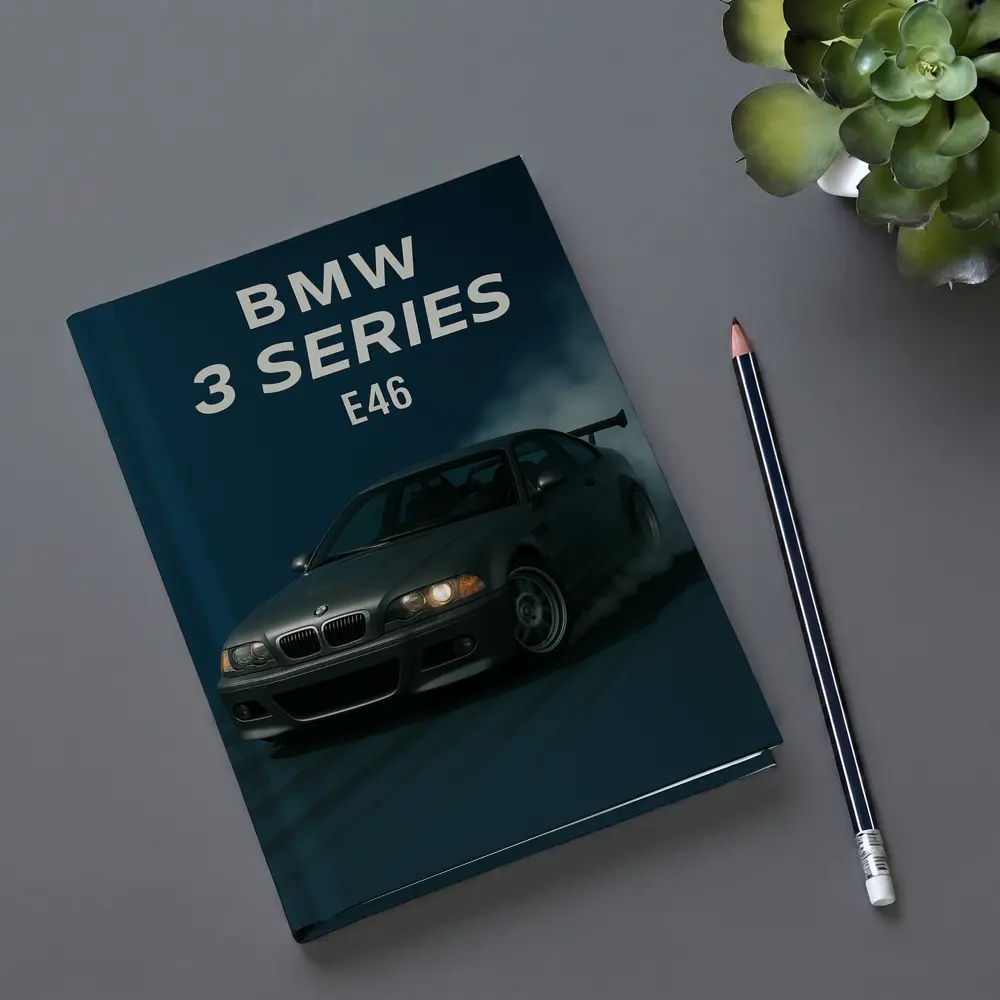 BMW 3 Series E46 Dark Smoky Background – Notebooks