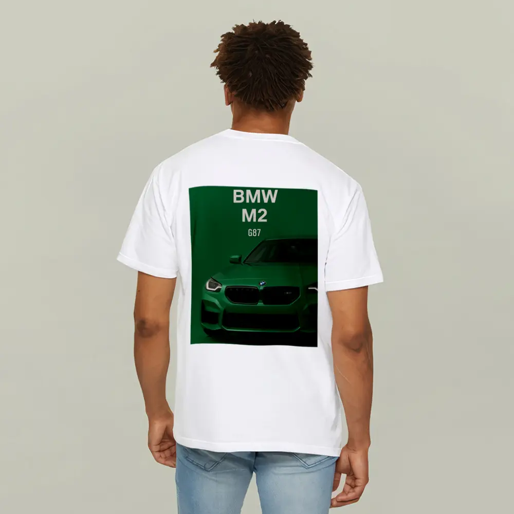 BMW M2 G87 Green Minimal Car Art – T-Shirts