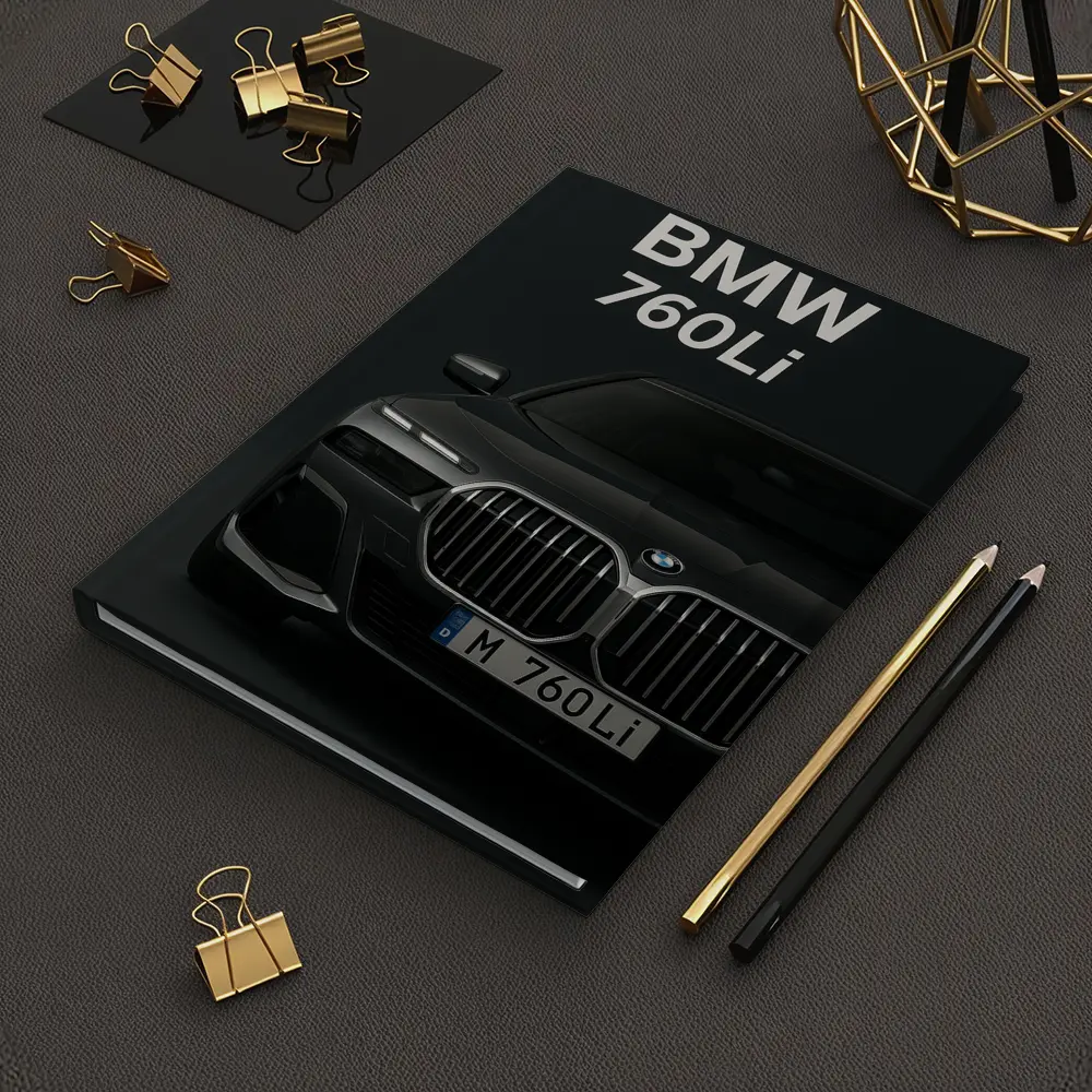 BMW 760Li Dark Studio Front View – Notebooks