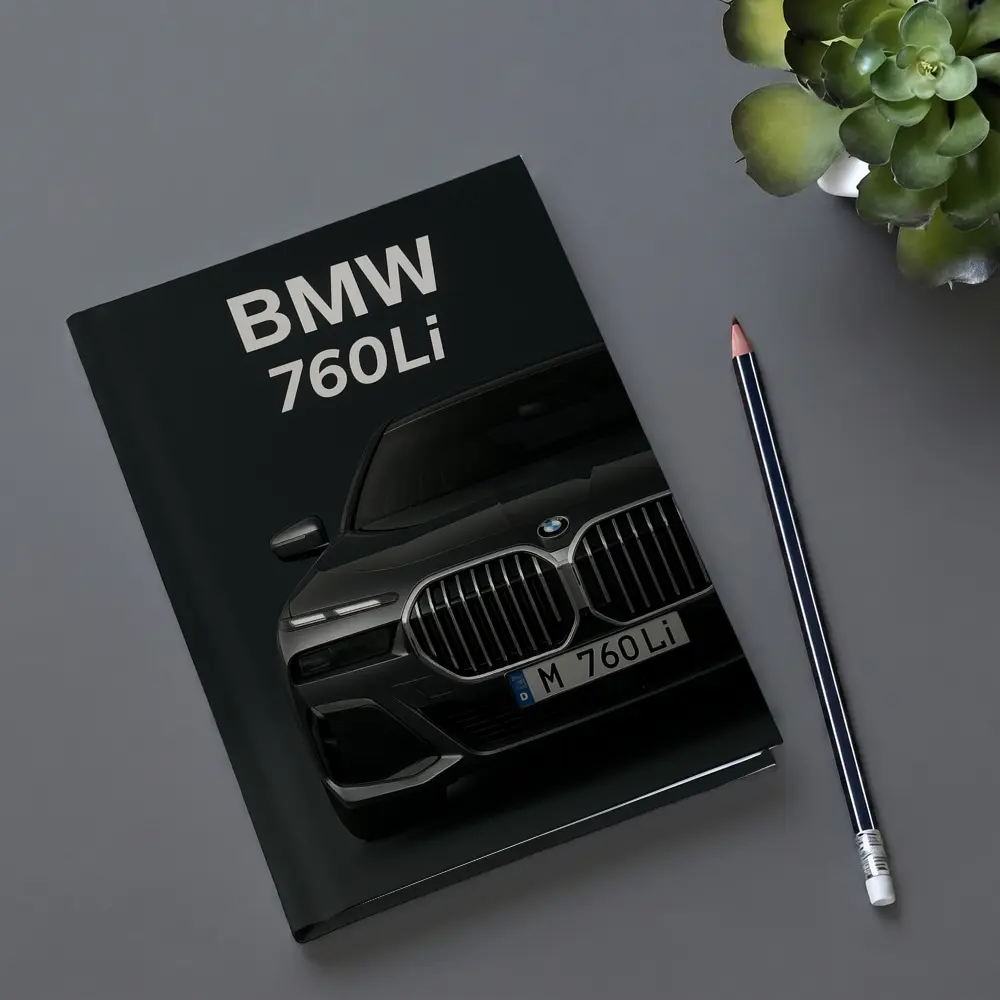 BMW 760Li Dark Studio Front View – Notebooks