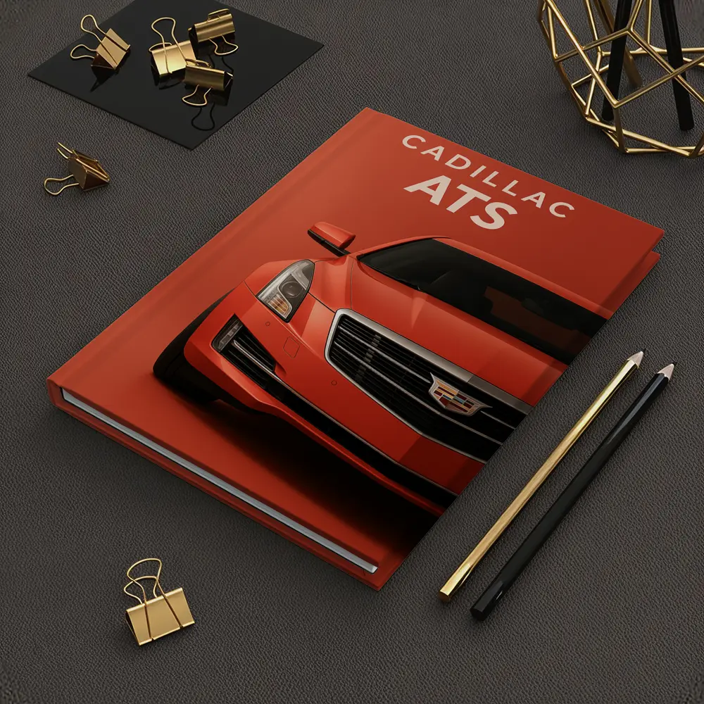 Cadillac ATS Red Car Front View – Notebooks