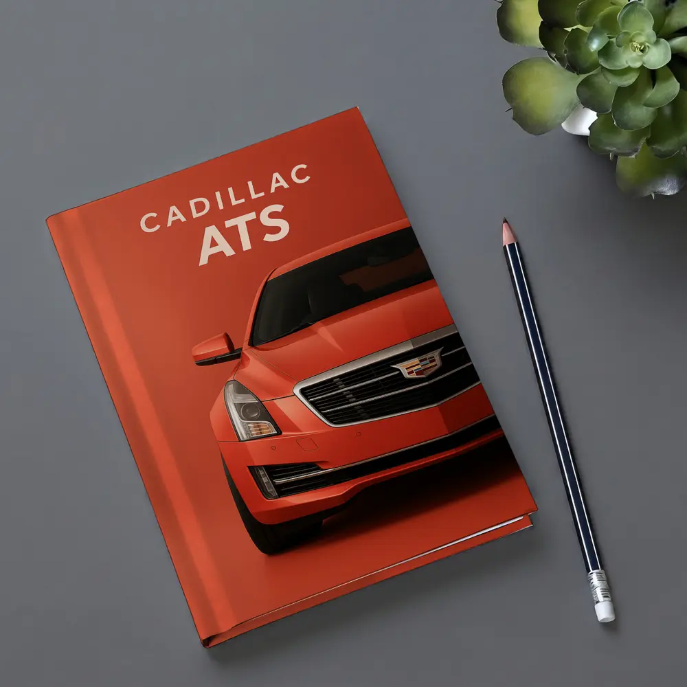 Cadillac ATS Red Car Front View – Notebooks