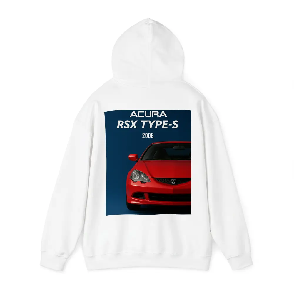 Acura RSX Type S Red Front View – Hoodies