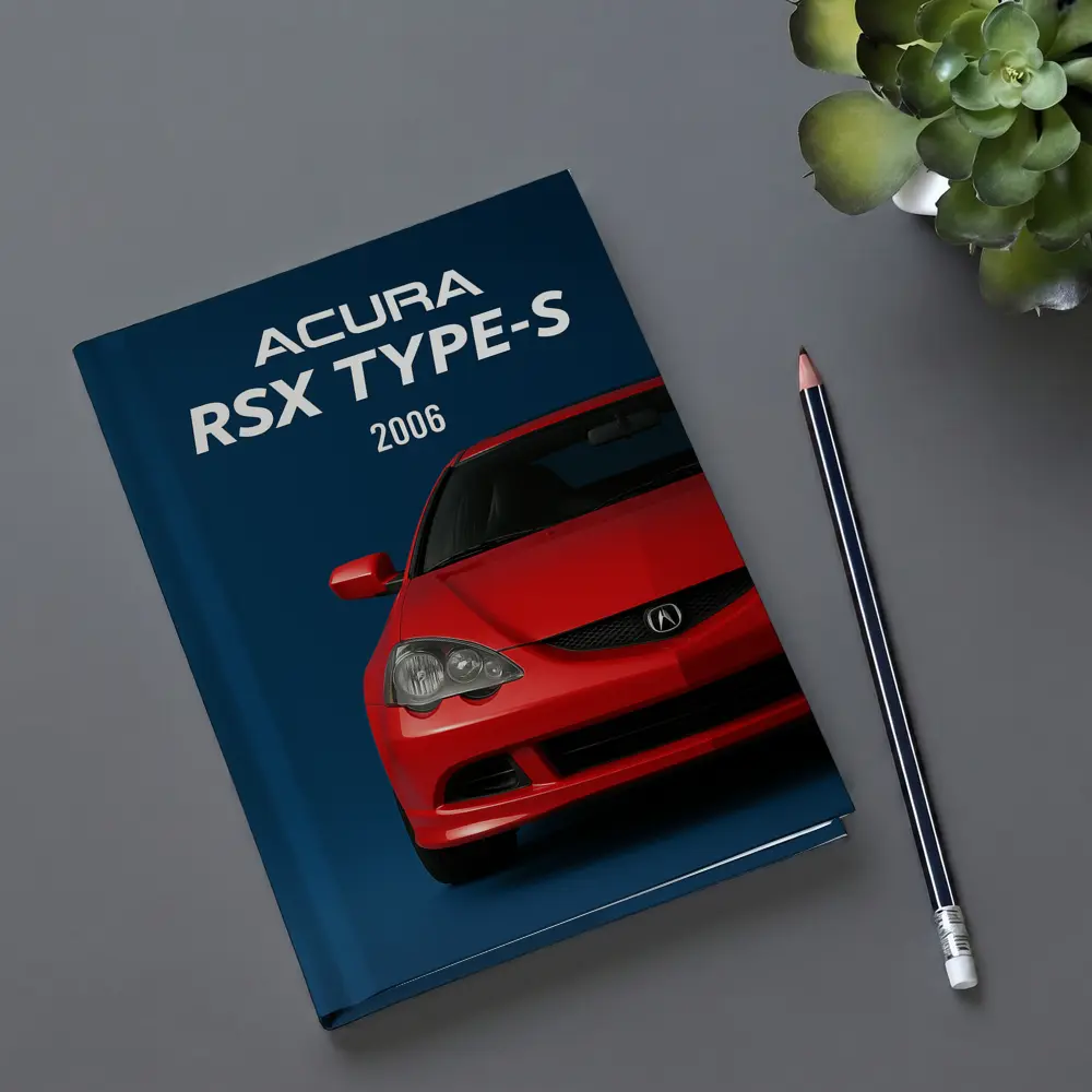 Acura RSX Type S Red Front View – Notebooks