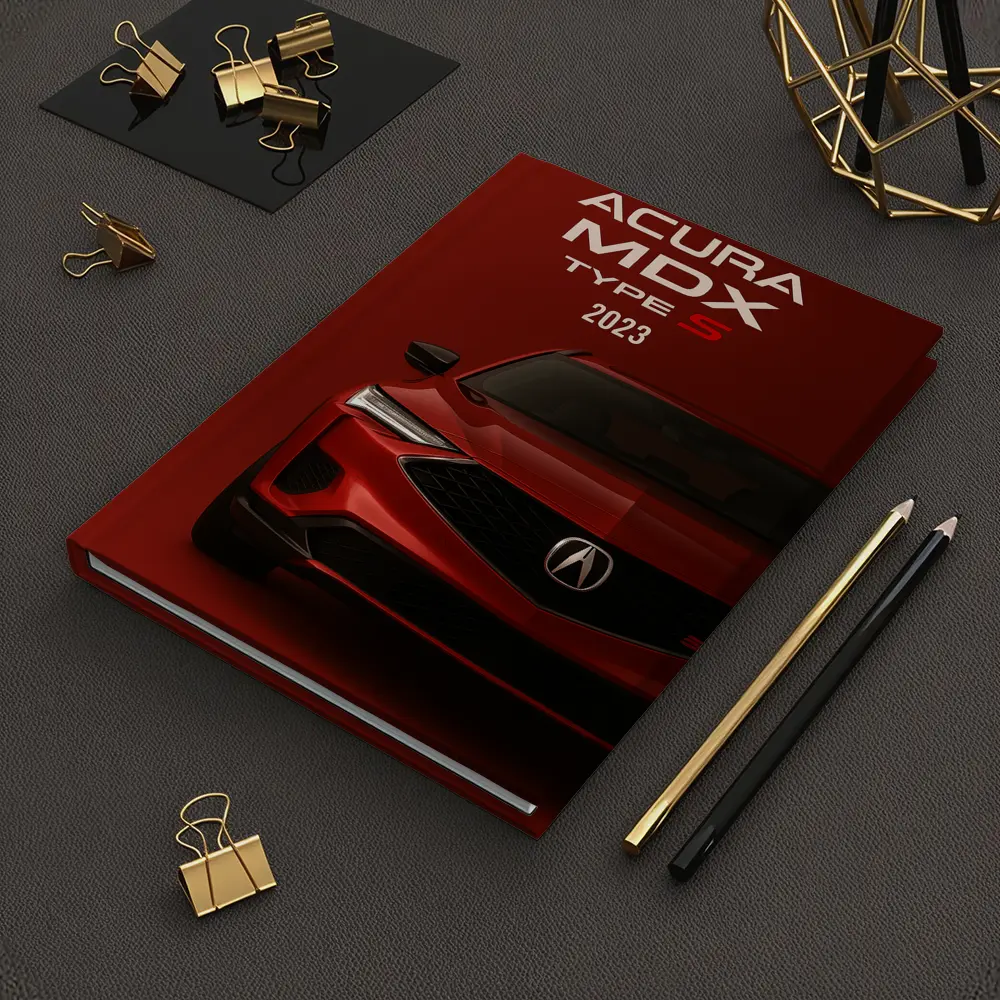 2023 Acura MDX Type S Red Background – Notebooks